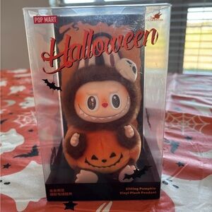 Halloween pumpkin labubu Popmart